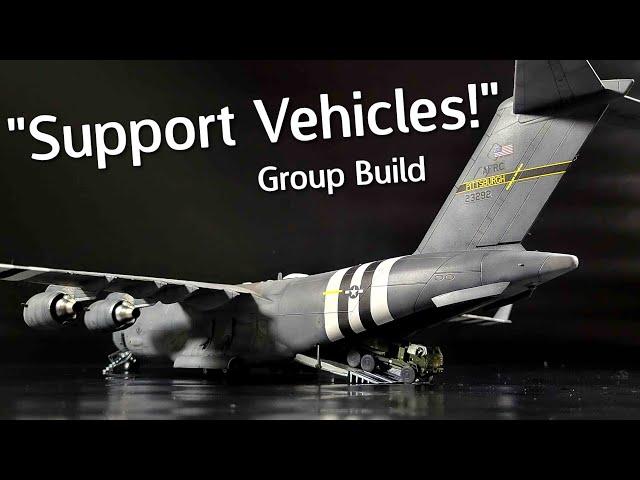 "Support Vehicles!" Scale Model Group Build - Your Submissions! Livestream