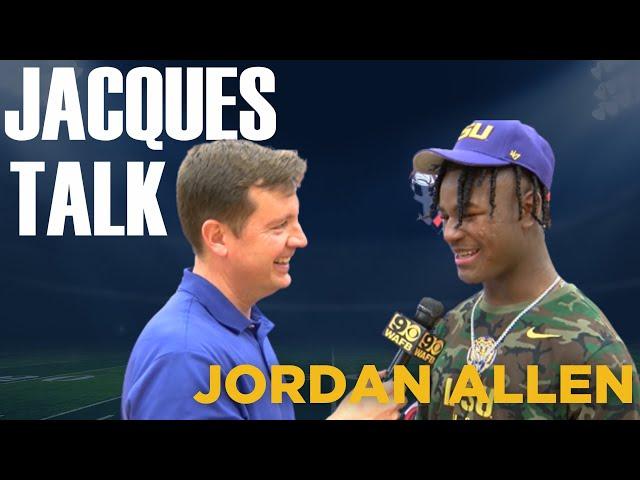 JACQUES TALK- Late LSU offer lands talented cornerback Jordan Allen