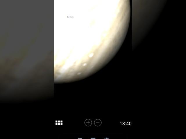 Jupiter Beautiful Planet #spacetv #space  #telescope | Saturn  | Dione moon  | Digital Zoom |