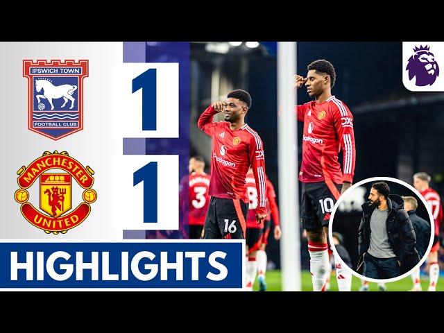 Ipswich Town vs Manchester United (1-1) HIGHLIGHTS: Amorim Debut || Premier League!