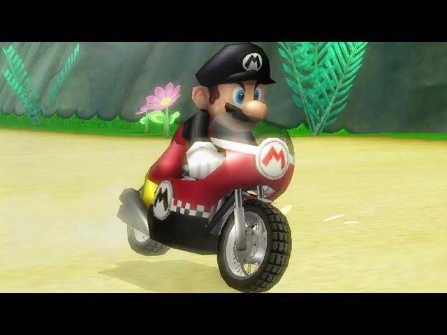 Mickey Mouse Mario in Mario Kart Wii