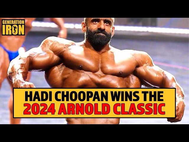 Hadi Choopan Wins The 2024 Arnold Classic