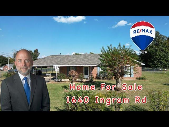 Home For Sale: 1640 Ingram Rd, Elmore, AL. Listed by: Dean Ahrendt - REALTOR ®️  RE/MAX Properties