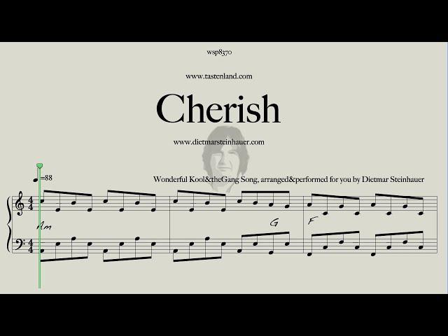 Cherish  -  Easy Piano  -  Kool&theGang