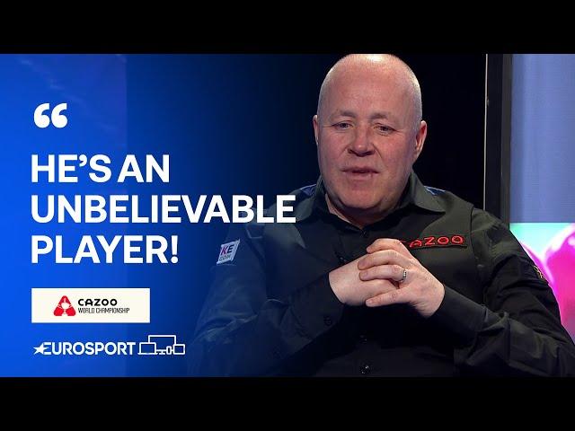 John Higgins believes Mark Allen can win the World Snooker Championship in the future! 