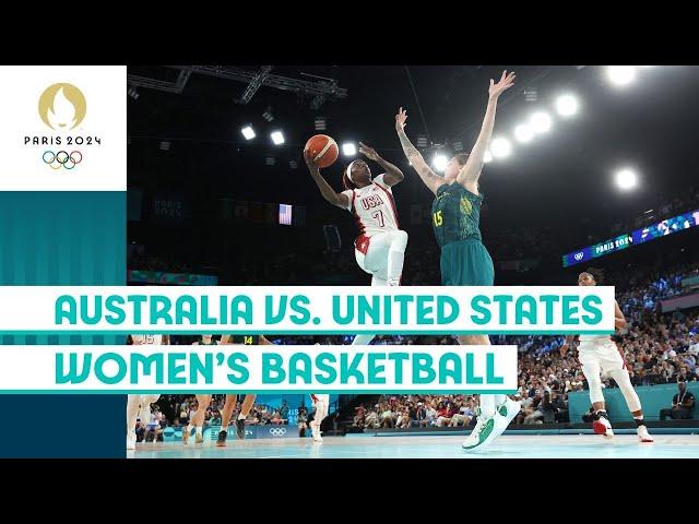  Australia vs. United States  | Women's Basketball | #Paris2024 Highlights