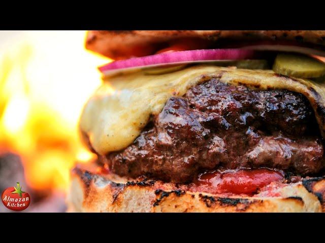 MOST.EPIC.CHEESEBURGER! - Stone-Fried in the Forest