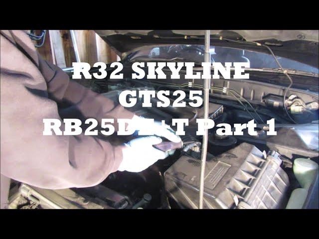 R32 Skyline GTS25 RB25DE+T Conversion Part 1