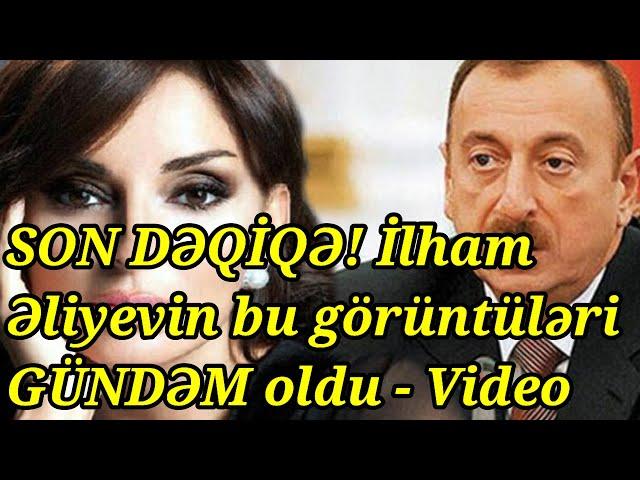 SON DƏQİQƏ! İlham Əliyevin bu görüntüləri GÜNDƏM oldu - Video