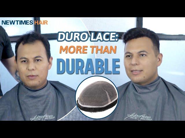 DURO LACE Hair System Review | Men's Toupee Before and After | New Times Hair #shorts