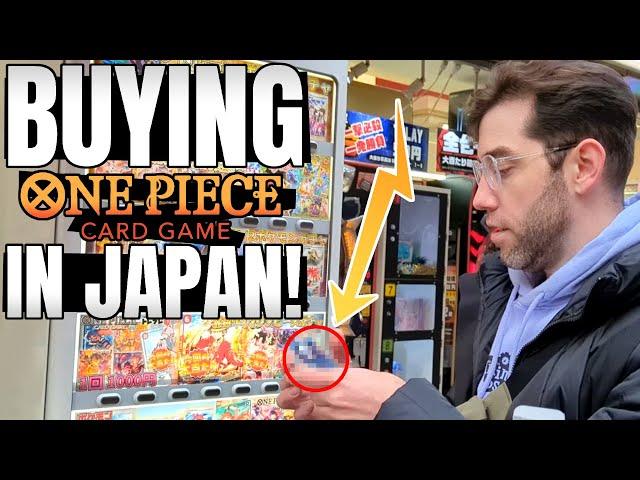 Buying One Piece Card Game in Japan!