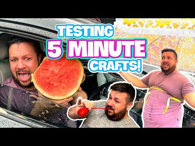 Recreating 5 Minute Crafts! | Christian Hull