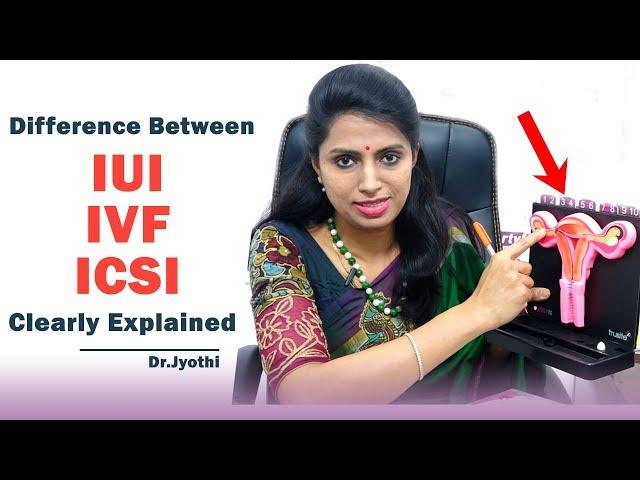 Main Difference Between IVF, IUI And ICSI | Dr. Jyothi Health Tips | Doctors Qube