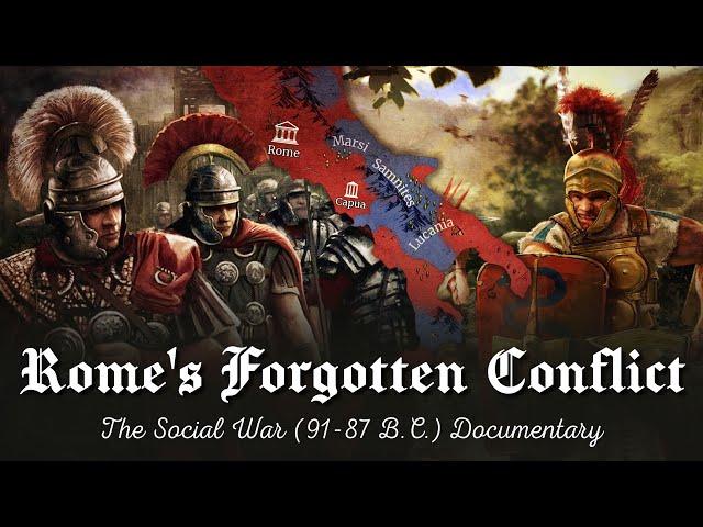 ️ Rome's Forgotten Conflict: The Social War (91-87 B.C.) DOCUMENTARY