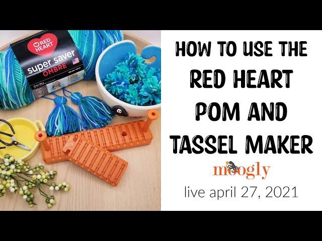 How to Use the Red Heart Pom and Tassel Maker