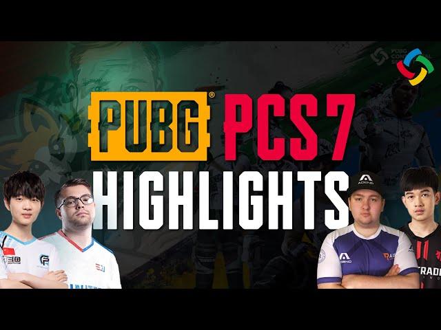 PUBG ESPORTS: BEST MOMENTS OF PCS7 | EXTREME SKILL | FUNNY SITUATIONS