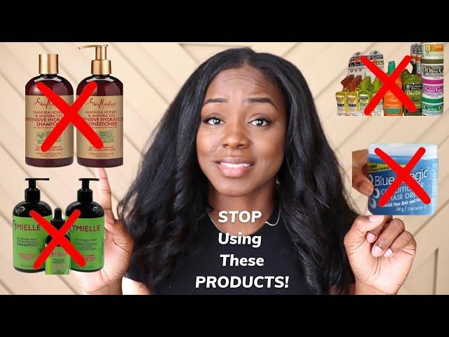 Worst Products For Natural Hair ‼️