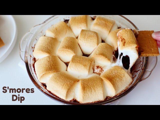 How To Make Easy S'mores Dip Recipe | Ready In 10 Minutes!