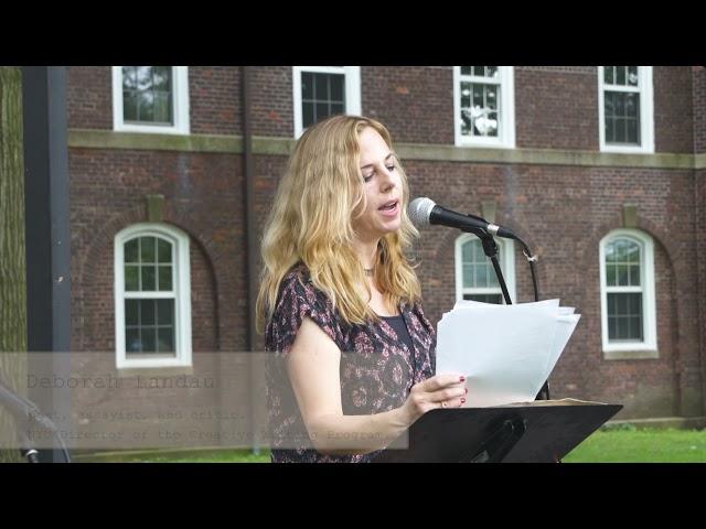 Deborah Landau at the 2021 NYC Poetry Festival