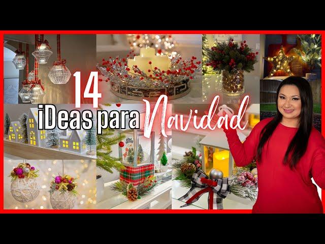 14 iDEAS para NAVIDAD / Decoración Navideña 2024 / Christmas Decor ideas 2024