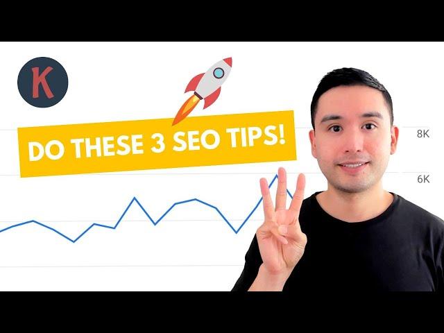 SEO For Beginners: Follow These 3 SEO Tips to Rank #1 on Google!