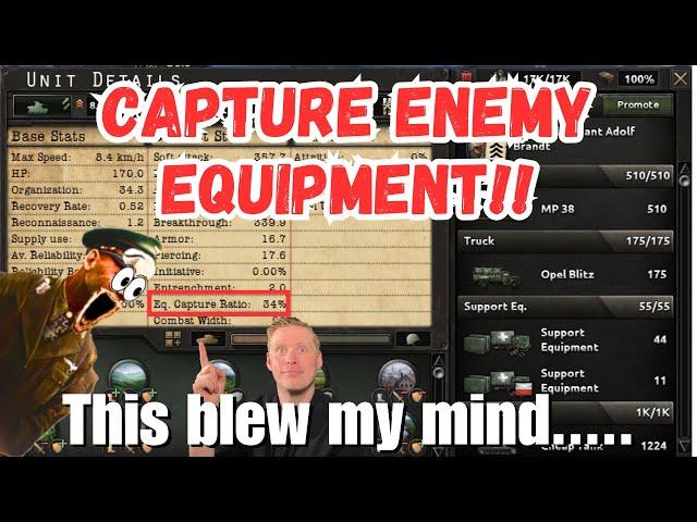 Equipment capture done right will be a huge boost to your army - HOI4 Guide