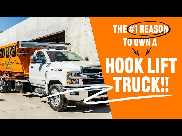 The #1 reason to own a HOOK LIFT TRUCK!