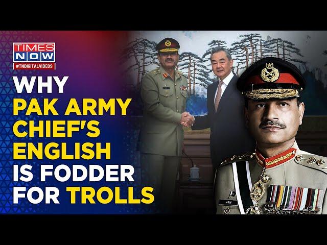 Pakistan Army Chief Trolled For Poor English; Mocked For Humiliating Country Abroad, Video Viral