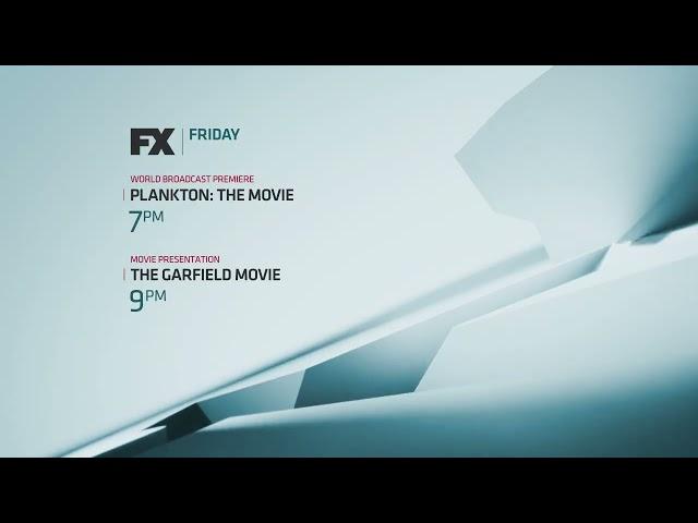 FX - Promo Endboard - Plankton: The Movie and The Garfield Movie [FANMADE]