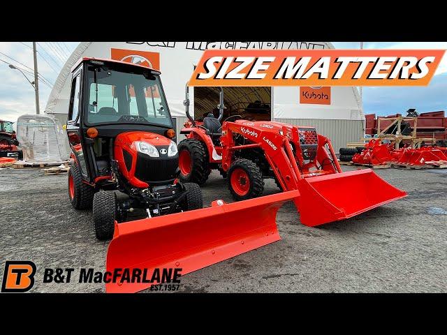 Does Size Matter? | Choosing the right tractor