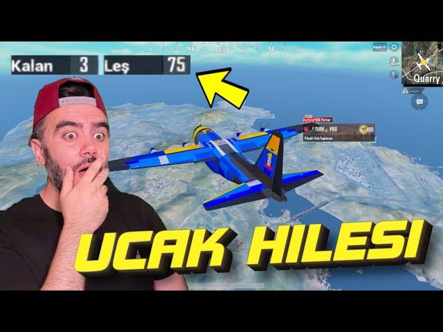 UÇAK HILESI ÇIKTI 75 KILL NEDIR ARKADAŞ! (PUBG MOBILE)