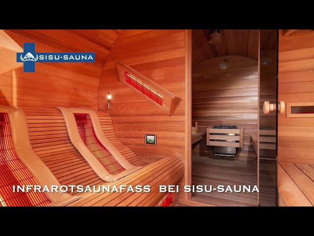 Infrarot Sauna Fass bei SISU-SAUNA HD 1080p