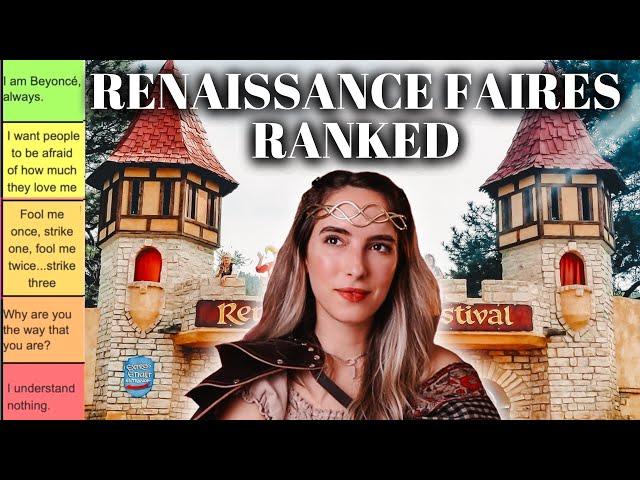 Ranking Every Renaissance Faire I've Visited! ️