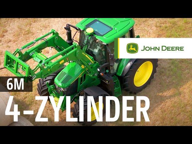 Echte Allrounder: die 6M 4-Zylinder-Traktoren