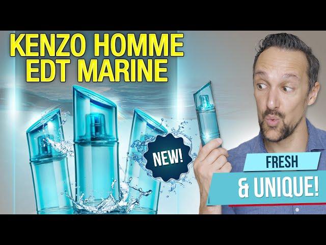 NEW KENZO HOMME EDT MARINE 2023 First Impressions & Quick Review! A Unique Fresh Fragrance For Men!