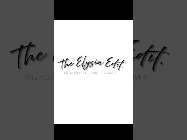 Growing as a designer, one edit at a time  #TheElysiaEdit #design #interiordesignstudent