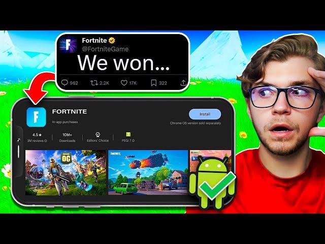 Epic Games Finally WON After 3 Years Against Google...