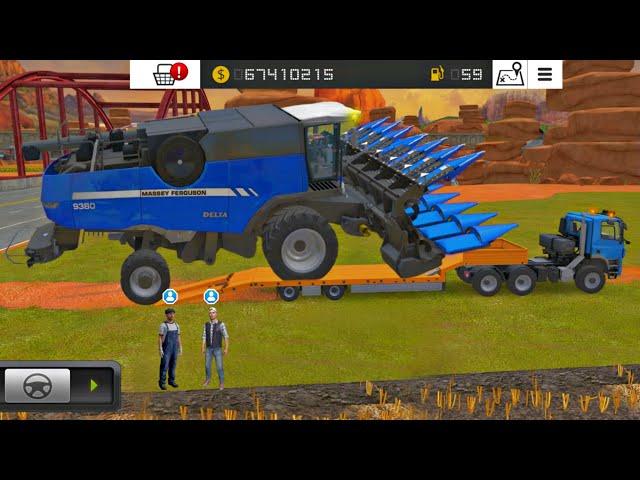 Fs 18 Multiplayer Gameplay ! Fs18 New Biggest Corn Harvester | Farming Simulator 18 Timelapse #fs18