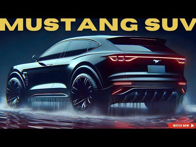 NEW 2025 Ford Mustang SUV Official Reveal - This WOW AMAZING!