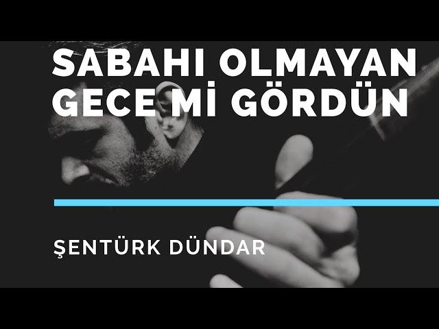 ENGİN OL DELİ GÖNÜL MEVLA KERİMDİR / SABAHI OLMAYAN GECE Mİ GÖRDÜN - ŞENTÜRK DÜNDAR