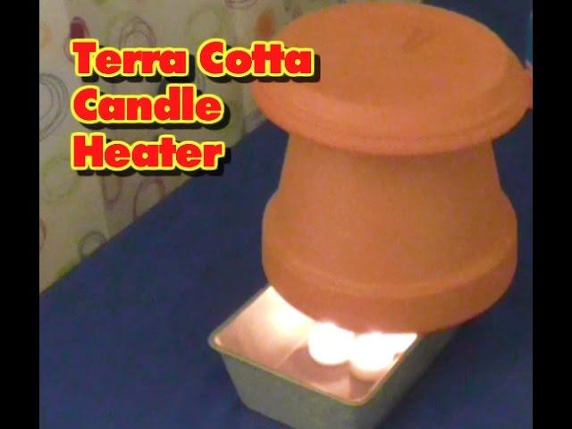 The Clay Pot Candle Space Heater- Testing & Reviewing // Terra Cotta