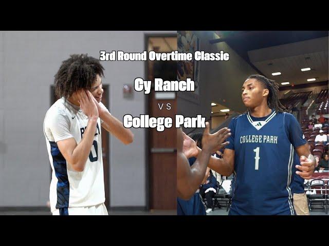 (#67) Cy Ranch takes down (#59) College Park in a OVERTIME CLASSIC!!!