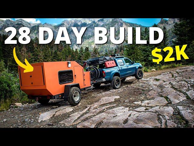 FULL TOUR | How To Build an AFFORDABLE CAMPER in 4 Weeks!