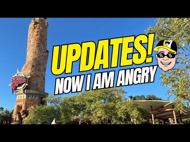 Updates! Changes at Islands of Adventure