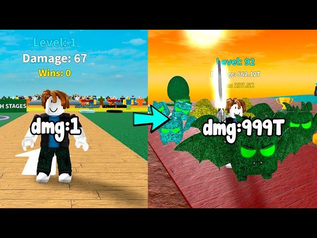 Got The Coolest Godly Pet And Sworld In Every Second You Get +1 Damage Roblox