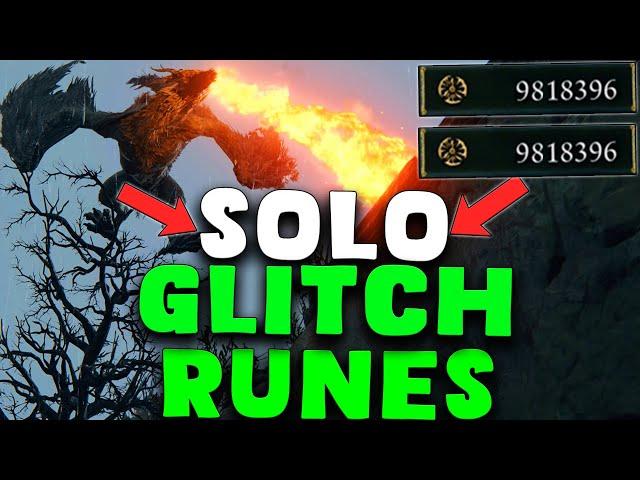 BEST *SOLO* RUNES GLITCHES / METHODS IN ELDEN RING! ELDEN RING DLC GLITCHES AFTER PATCH!