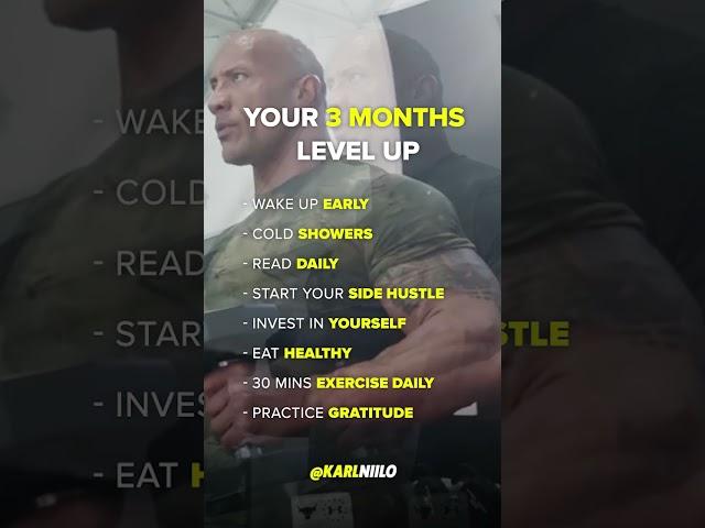 Level Up In 3 MONTHS! - Karl Niilo