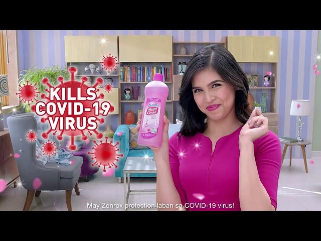 Zonrox Multi Clean Multi-surface Cleaner kills the COVID-19 virus!