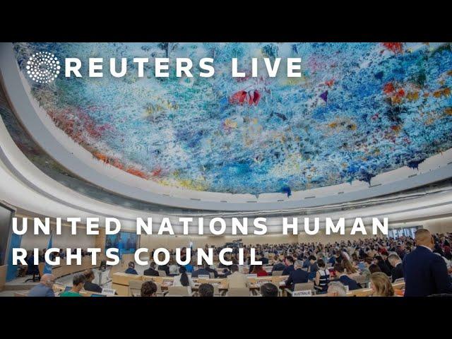 LIVE: The United Nations Human Rights Council opens in Geneva
