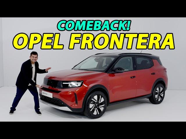 The Opel / Vauxhall Frontera is back and replaces the Crossland! REVIEW